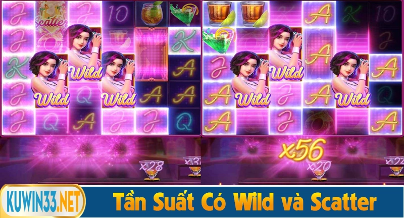 Kinh nghiệm dựa vào tần suất xuất hiện Wild và Scatter để chọn quay
