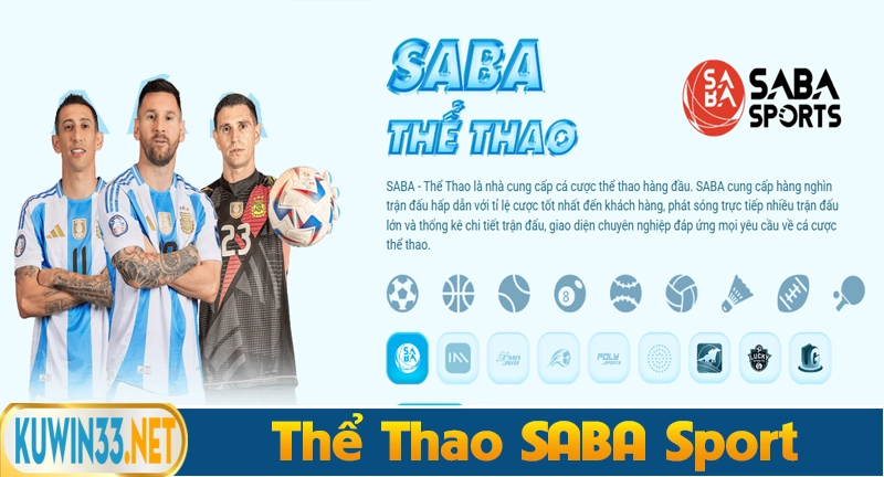 SABA Sport - Sân chơi thể thao uy tín số 1 Châu Á