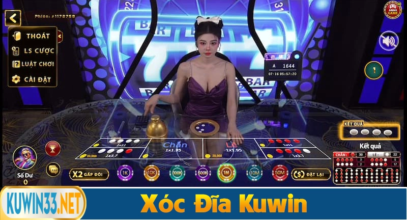 Xóc đĩa Kuwin - Trò chơi được yêu thích nhất 2025